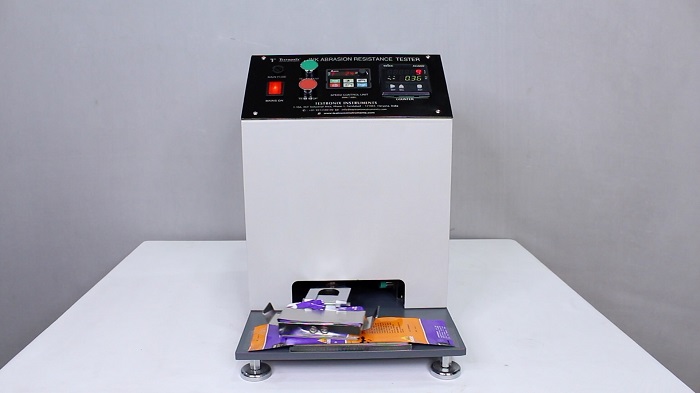 using the Ink Abrasion Tester
