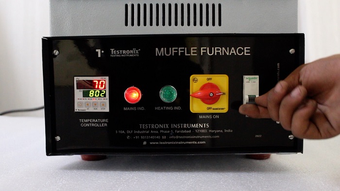 muffle furnace machine
