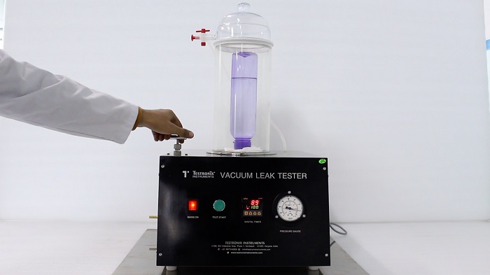 vacuum leak test machine