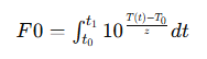 Formula for Dry Heat Sterilization